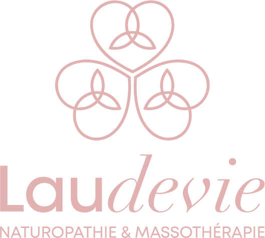 Logo Lau De Vie Rose Vertical